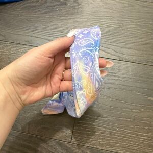 Victoria’s Secret Pink Purple Multicolored Bandana Headband